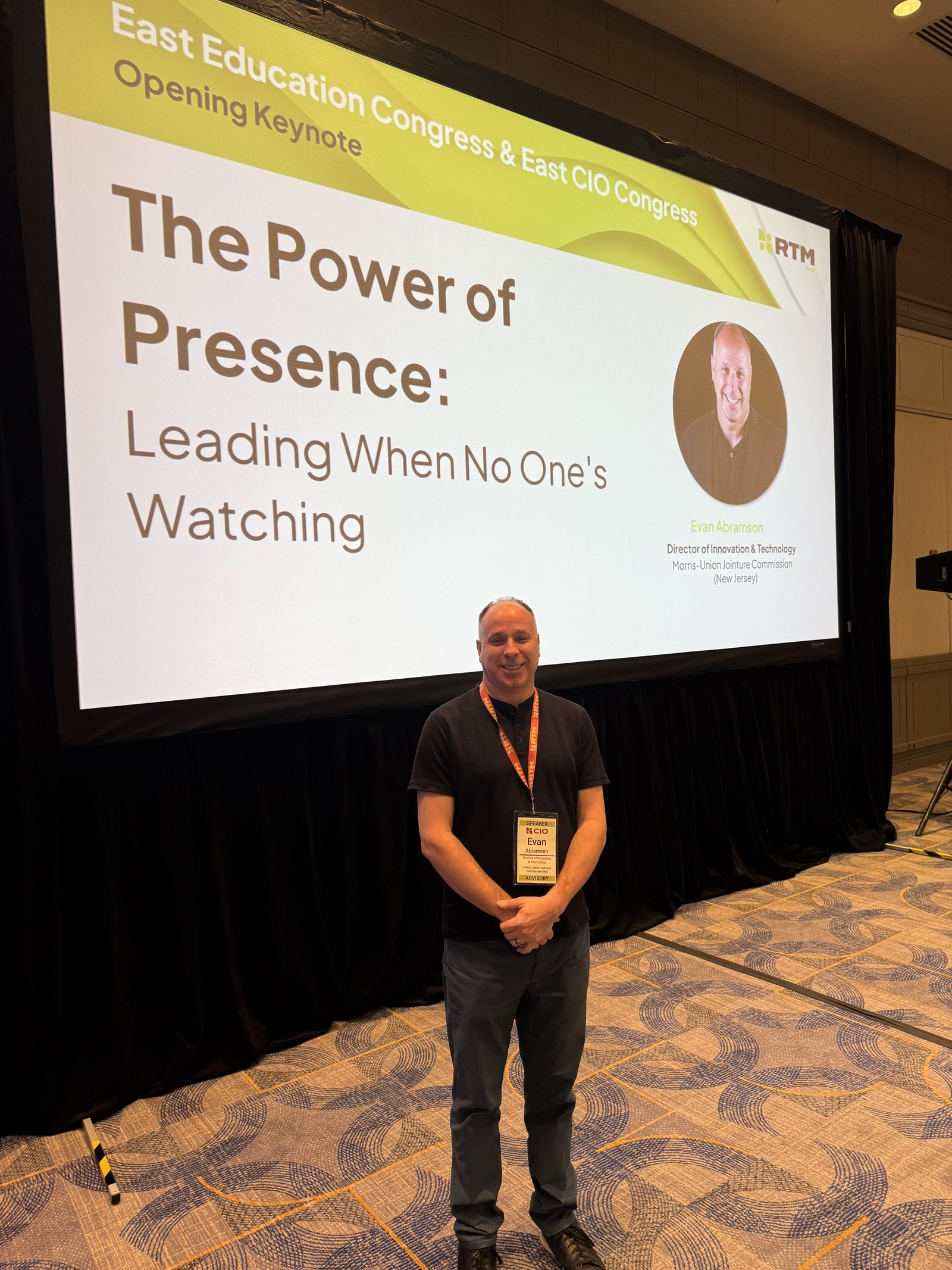 The Power of Presence at the RTM K-12 East Education Congress
